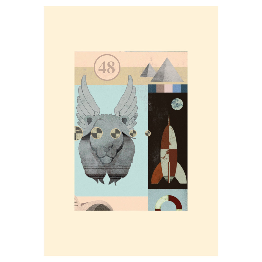 A30 (10 x 8 INCH PICTURE CARD) (plus an extra card and free UK delivery). - STUDIO CONTEMPORARY