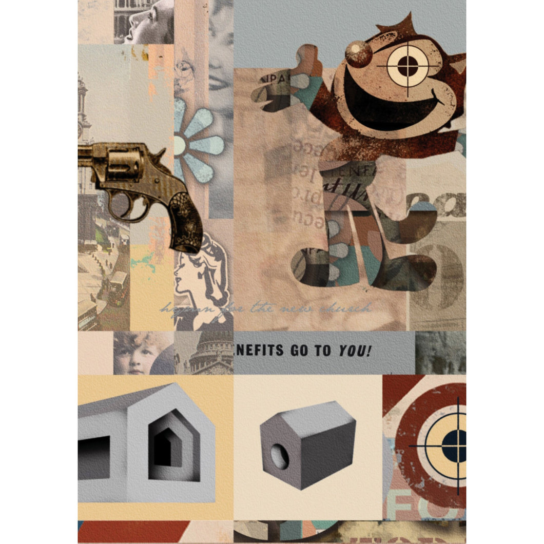 TA38.  (RETRO COLLAGE TWO) - STUDIO CONTEMPORARY