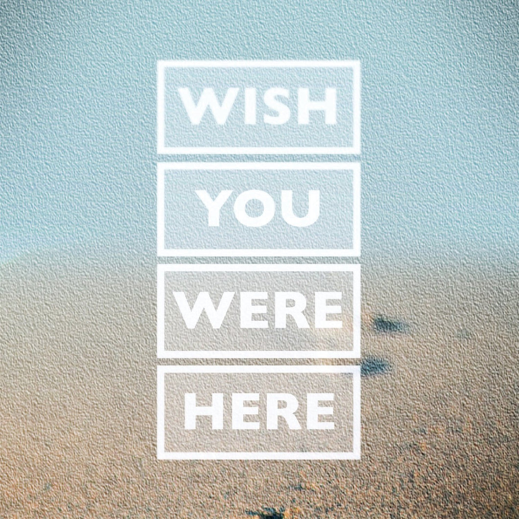 A41.  (WISH YOU WERE HERE). - caramel-moon-cards