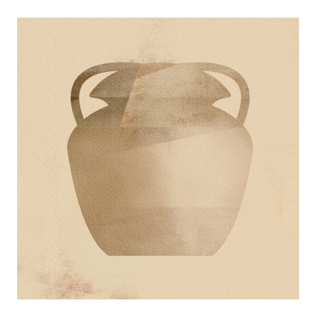 CARD TS5. (AMPHORAE THREE) - PACK OF SIX (INCLUDING : VAT). - STUDIO CONTEMPORARY